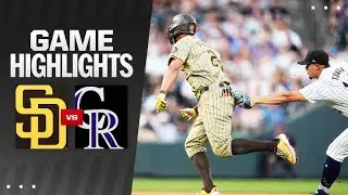 Padres vs. Rockies Game Highlights (8/17/24) | MLB Highlights