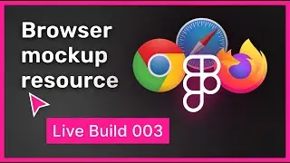 Live build: Web browser mockup resource | 003