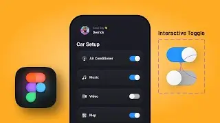 How to Create Interactive Toggle Switch in Figma