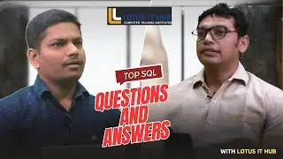 Top 10 SQL Interview Question | Sql interview questions and answers|| SQL Mock Interview || Live SQL