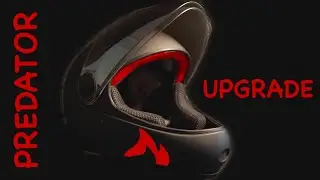 Predator helmet DH6-Xe - dual visors upgrade