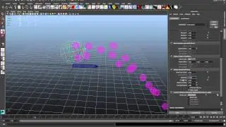 Maya Missile Battery Particle Simulation Part 01