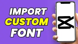 How To Import Custom Fonts To Capcut On PC (Laptop)