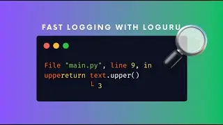 Простой Logging с Loguru