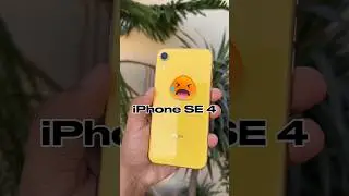 🥵iPhone SE 4 First Look So Ugly #shorts #viral #iphonese4 #tech