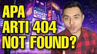 Apa arti 404 not found?