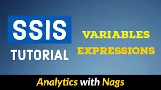 Variables and Expressions in SSIS Tutorial (13/25)