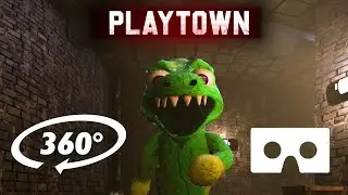 360° VR PLAYTOWN JUMPSCARE - Virtual Reality Gameplay Experience