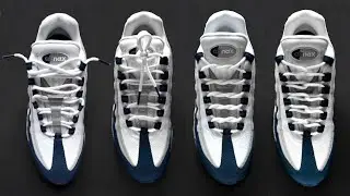 4 WAYS HOW TO LACE NIKE AIR MAX 95 | Nike Air Max 95 lacing tutorial