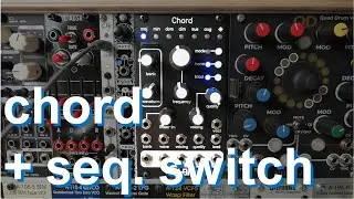 Qu-Bit Chord & a Sequential Switch ~ sub-notes, arpeggios & basslines