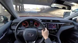 2020 Toyota Camry TRD V6 - POV Review