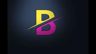 How to Make B Letter Logo design in Adobe Illustrator
