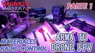 ¿Cómo armar un drone FPV de Carreras o Freestyle desde cero? Radio Control - PARTE 1