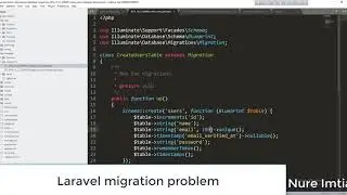 Laravel migrate error|| [PDO Exeception] Solution