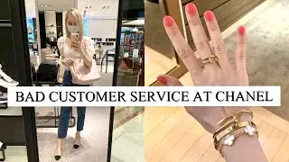 BAD CUSTOMER SERVICE AT CHANEL | Cartier shopping vlog