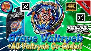 NEW BRAVE VALTRYEK QR-Code Pro Series | Новый Qr-Код Brave Valtryek - Beyblade Burst Pro Series APP