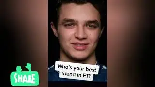 Who is your best friend in F1? #LandoNorris #PierreGasly #LewisHamilton #AntonioGiovinazzi