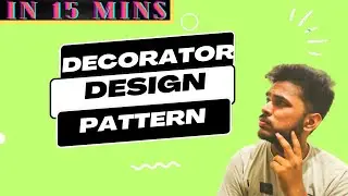 🔥 Decorator Design Pattern in 15 Minutes | Low Level System Design Interview Questions