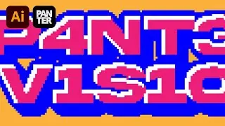 How to Create Pixelated Text Effect in Illustrator