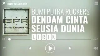 Bumi Putra Rockers - Dendam Cinta Seusia Dunia [Lirik]