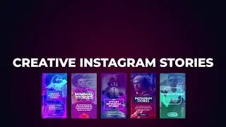 Creative Instagram Stories Final Cut Pro Templates