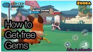 How to get free gems in Zooba