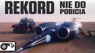 Thrust SSC - najszybszy pojazd w HISTORII LUDZKOŚCI. Jak pokonano prędkość dźwięku na lądzie? 💨