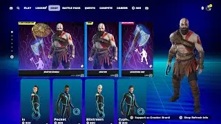 KRATOS SKIN + LEVIATHAN AXE PICKAXE RETURN RELEASE DATE IN FORTNITE ITEM SHOP 2024!