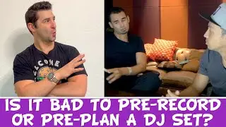 Afrojack and Laidback Luke talking about Pre-Recorded DJ Sets (Reaction Video)