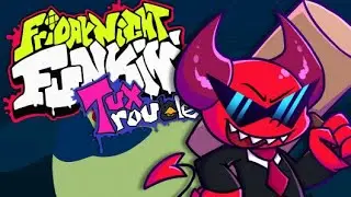 FnF vs Beastie, Tux Trouble Remastered Mod (Hard)! Friday Night Funkin :D