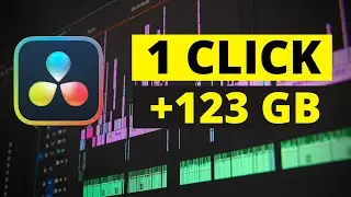 Free Up Storage Instantly // DaVinci Resolve 17 Tutorial