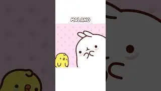 😨Molang And Piu Piu Under A Truck🚚 #shorts #funnycartoon #molang