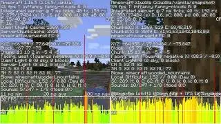 Minecraft Java 16 and Open GL3.2 vs Java 8 and open GL 2.0 as of snapshot 21w20a