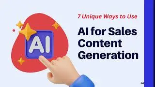 How to Use AI for Sales Content Generation