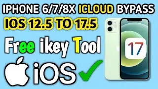 iphone 6 iCloud Bypass with with signal work [ikey tool] ios 12.5 to 17.5