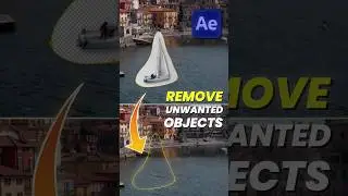 Content Aware Fill After Effects  #tutorial #aftereffects