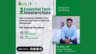 Day -1 : Essential Tech Masterclass - Website and Hosting Service and Email Management