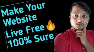 Free Apne Website ko Live kre 💯%
