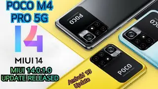 MIUI 14 New System Update Roll Out For POCO M4 Pro 5G | Android 13 Update For POCO M4 Pro 5G