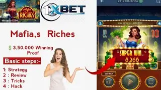 "Mafia's Riches" 1xbet gameplay 🚀4,50,000 winning tricks 🇧🇩🇮🇳🇵🇰"