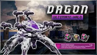 [WR] 🔥 OP = 6x HALO Ultimate DAGON – Mk3 Gameplay | War Robots