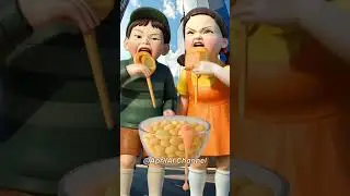 Squid Game AI Korean Ice Cream ASMR 