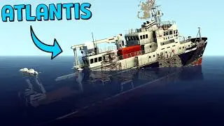 A Warship SANK the Atlantis ◉ Stormworks: Build and Rescue