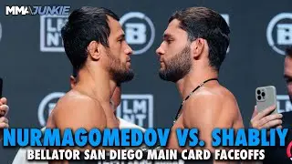 Usman Nurmagomedov vs. Alexander Shabliy Final Faceoff for Title Fight | Bellator San Diego