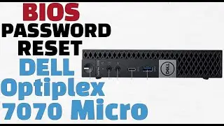 Dell optiplex 7070 bios pass reset