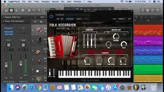 Accordion - Virtual Instrument Plugin (Mac/Pc VST, AU)