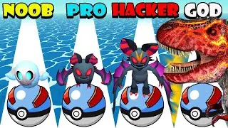 NOOB vs PRO vs HACKER vs GOD in Monster Catch