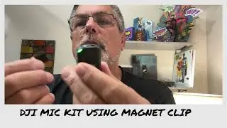 DJI Mic KitTransmitter Magnet from Case to Shirt in 13 seconds!