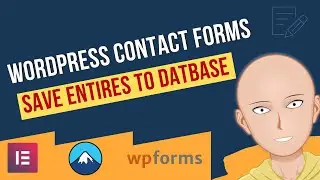 Save & Display WordPress Form Submissions | Contact Form 7 DB | Gravity Entries | Elementor Form DB