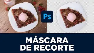 Quita fondos con máscara de recorte en photoshop| Tutorial